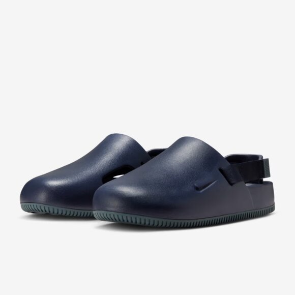 Nike Calm Mule NA Slides Sandals Obsidian Blue Slate Size 12 - Picture 2 of 12